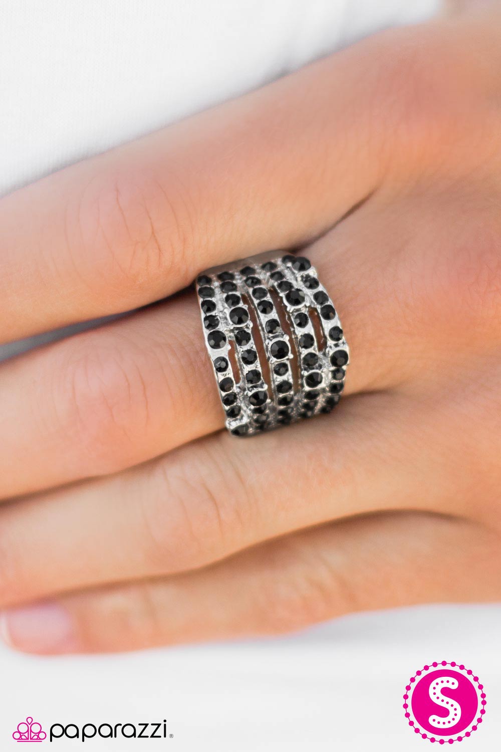 Paparazzi Accessories Sparkle Like You Mean It Black Paparazzi 