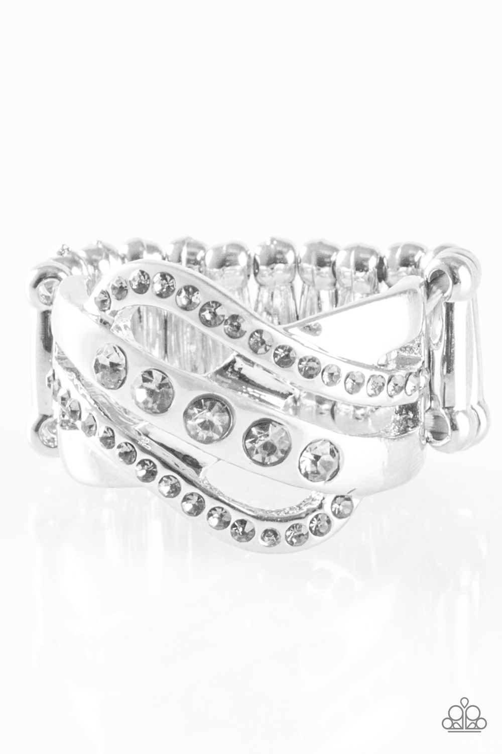 Paparazzi Accessories: Flirting With Sparkle - Silver | Paparazzi ...