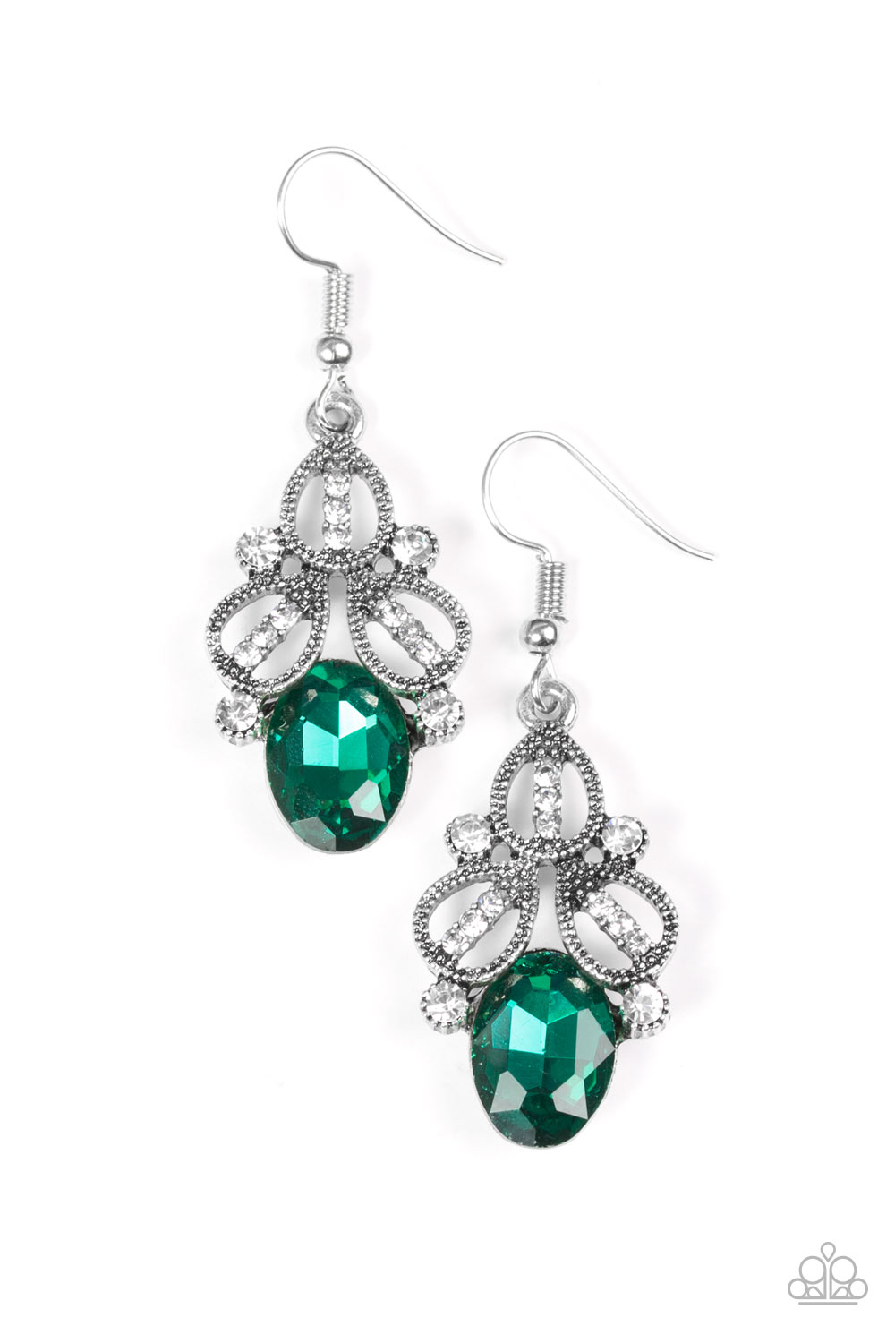 Boucles D'oreilles Rouges Paparazzi « A Crown Pleaser » - Vintage, élégantes Et Rares