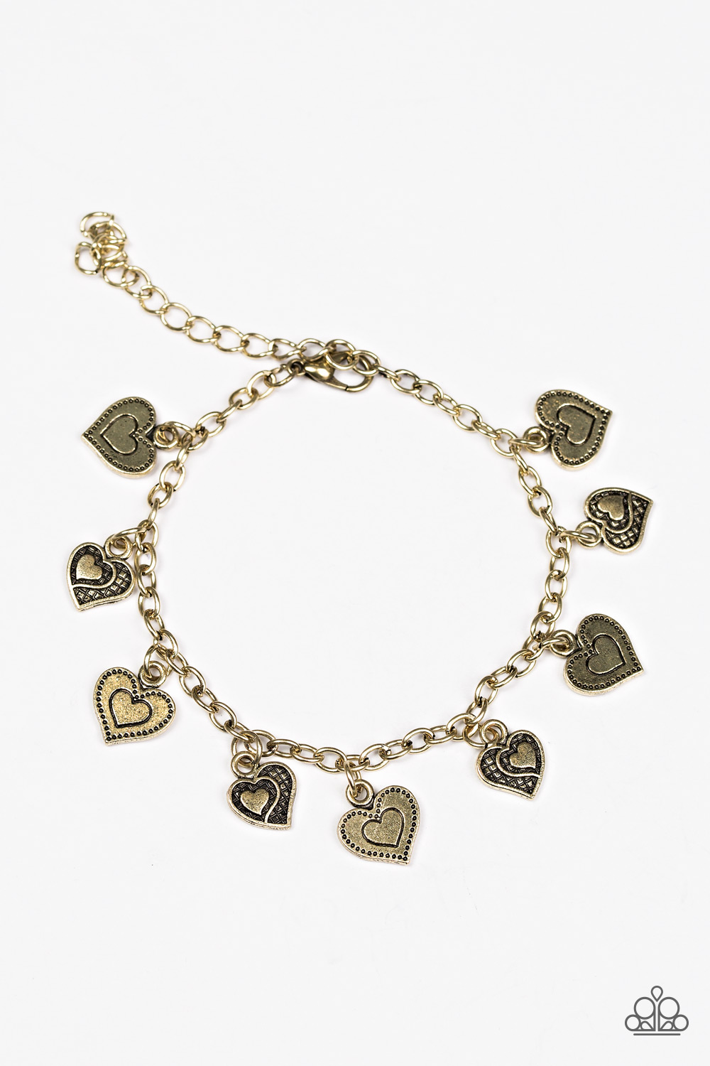 Paparazzi Accessories: A HEART Act To Follow - Brass | Paparazzi ...