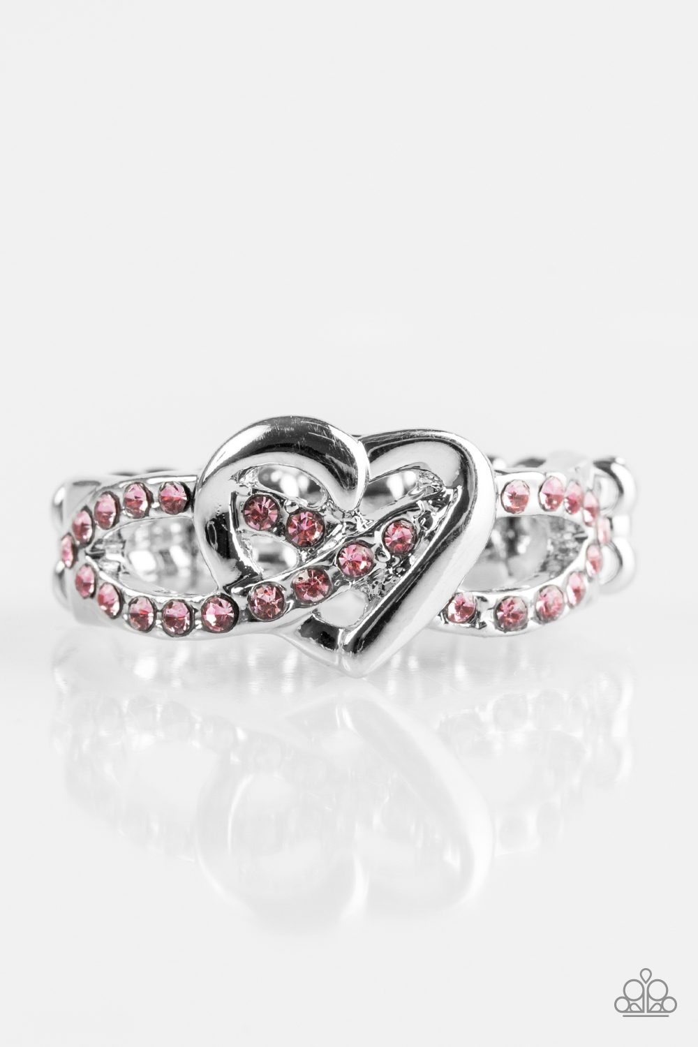Paparazzi Accessories: Heavenly Heart - Pink