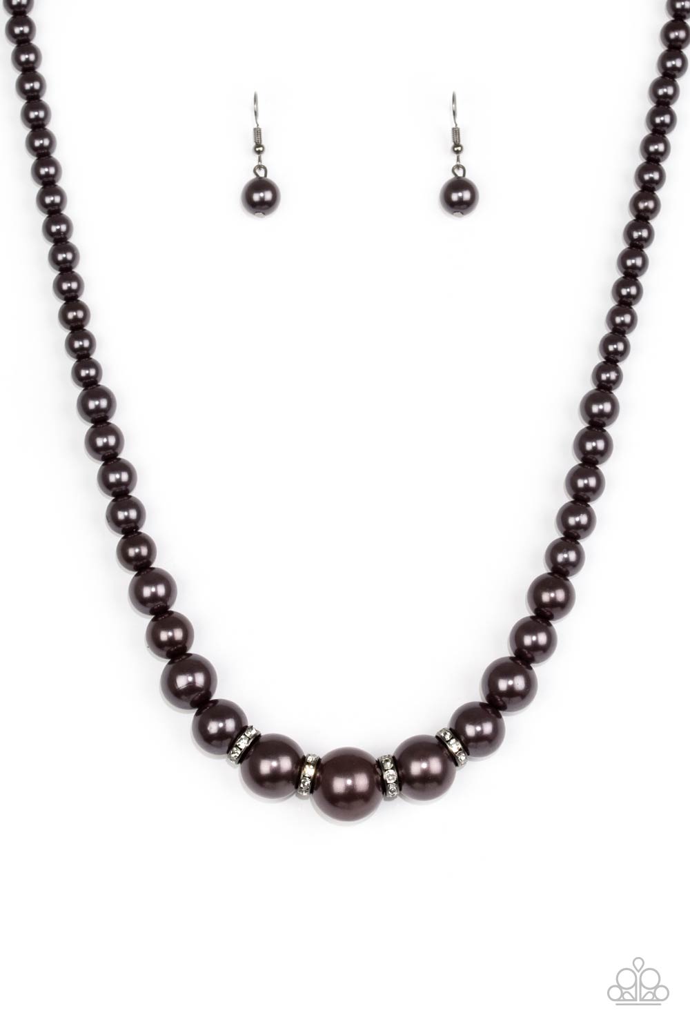 Paparazzi Accessories: Party Pearls - Black | Paparazzi Accessories