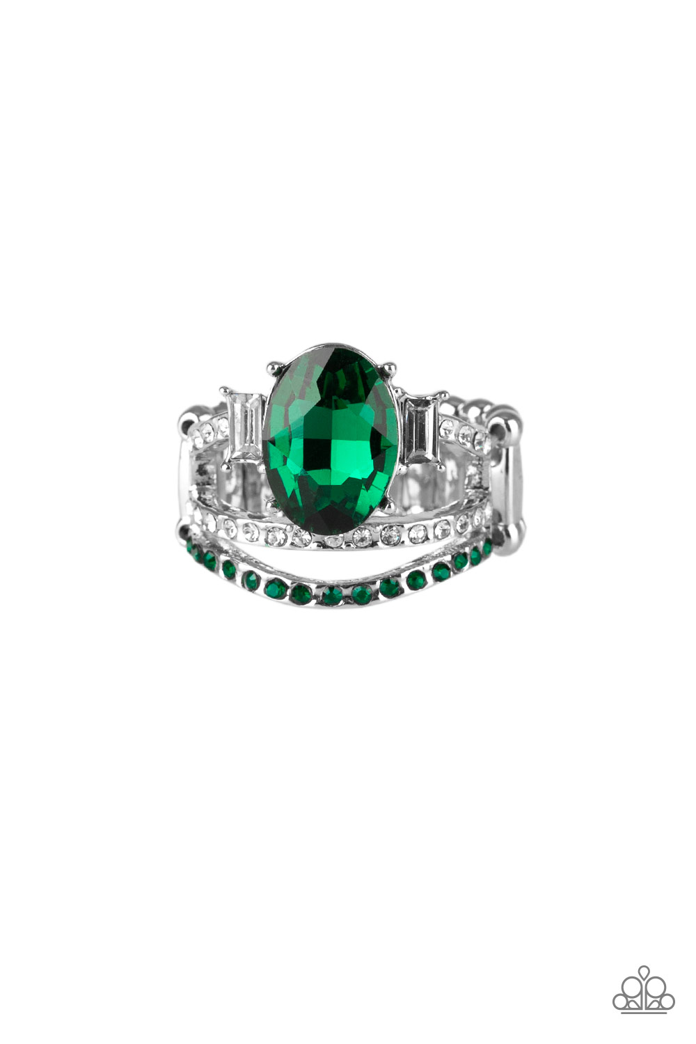 green paparazzi ring