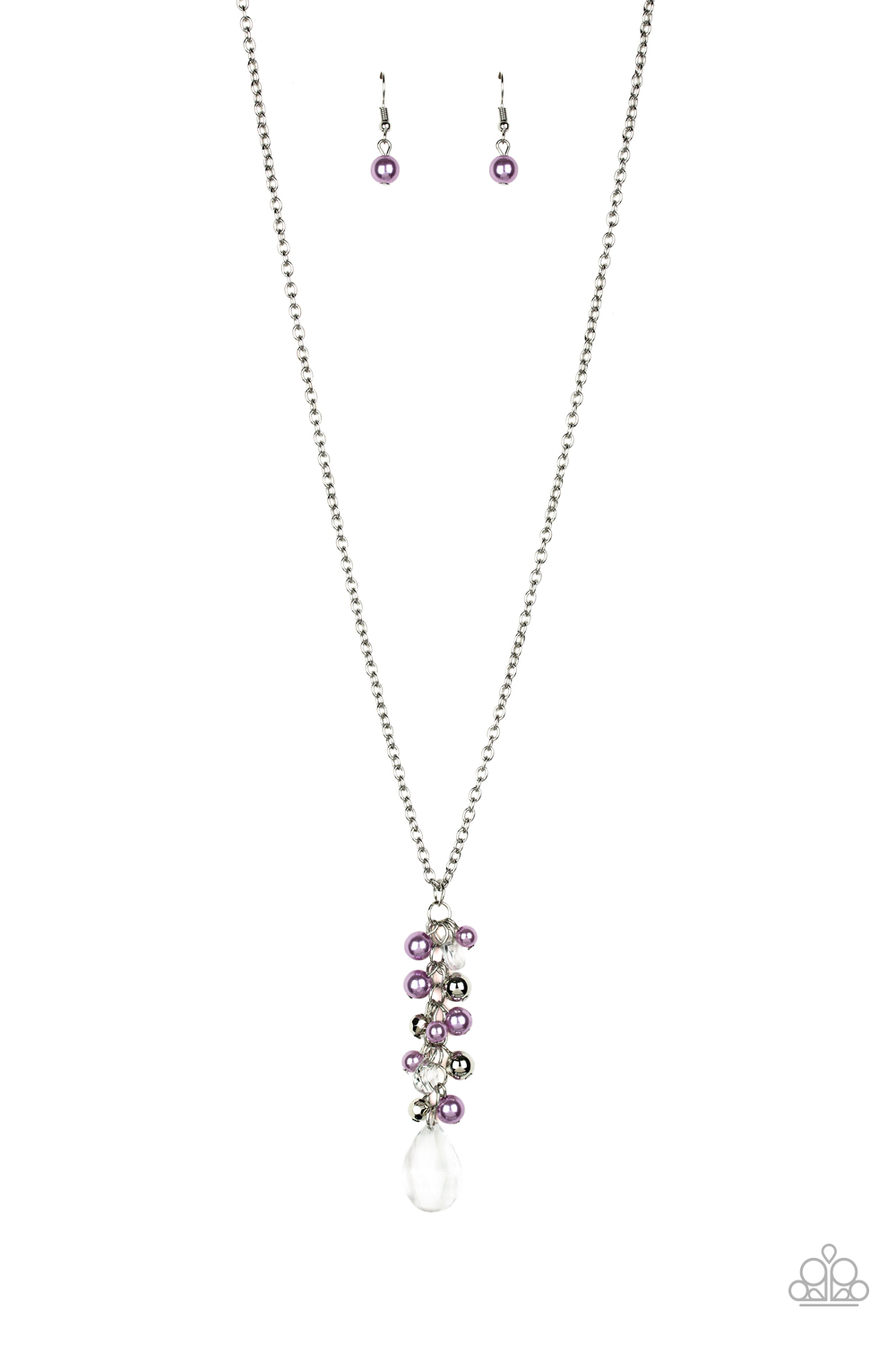 Paparazzi Accessories: Teardrop Serenity - Purple | Paparazzi Accessories