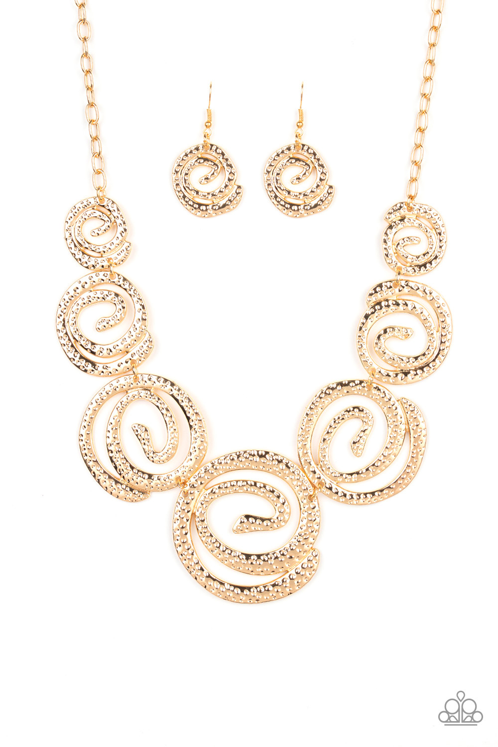 statement swirl gold paparazzi