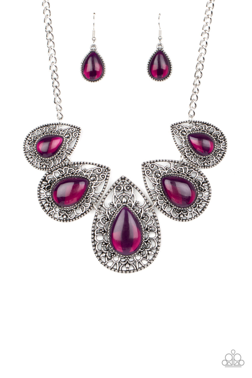 Paparazzi Accessories: Opal Auras - Purple | Paparazzi Accessories