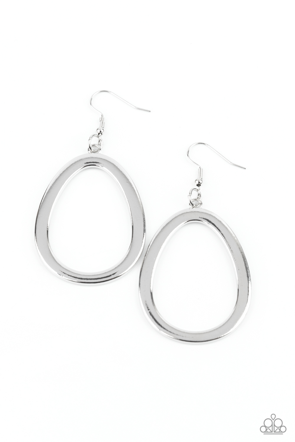 Paparazzi Accessories: Casual Curves - Silver | Paparazzi Accessories