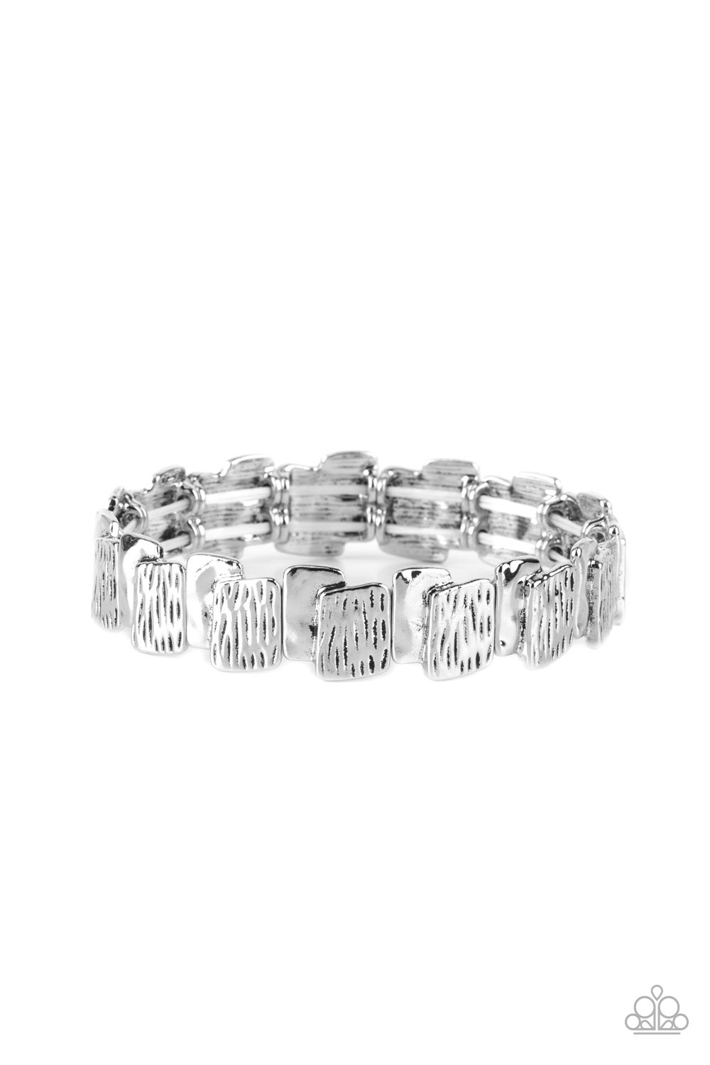 Paparazzi Accessories Urban Stackyard Silver