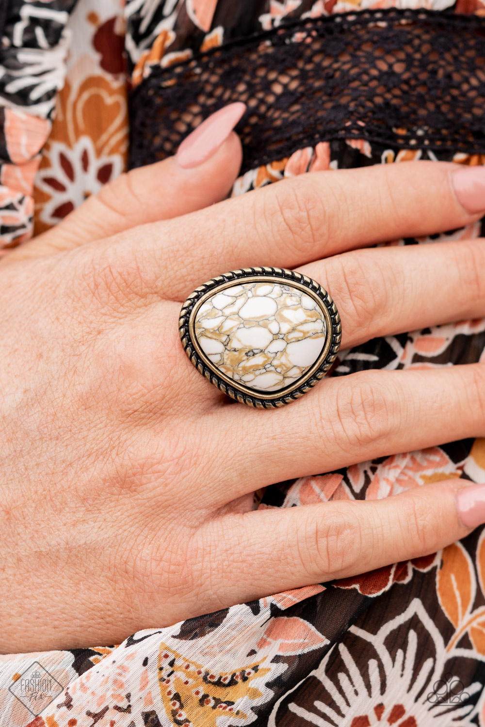 Take the High RODEO - Brass - Paparazzi Accessories Ring