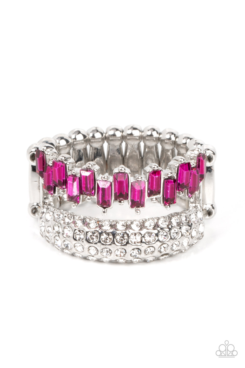 Paparazzi Accessories: Hold Your CROWN High - Pink | Paparazzi Accessories