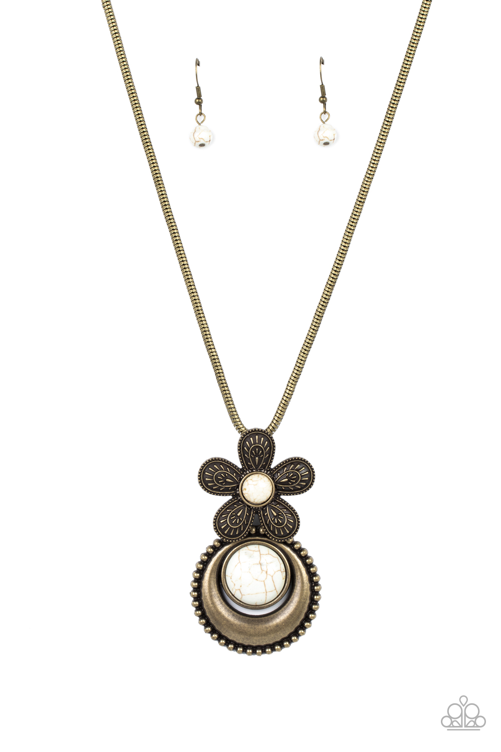 Paparazzi Accessories: Bohemian Blossom - Brass | Paparazzi Accessories