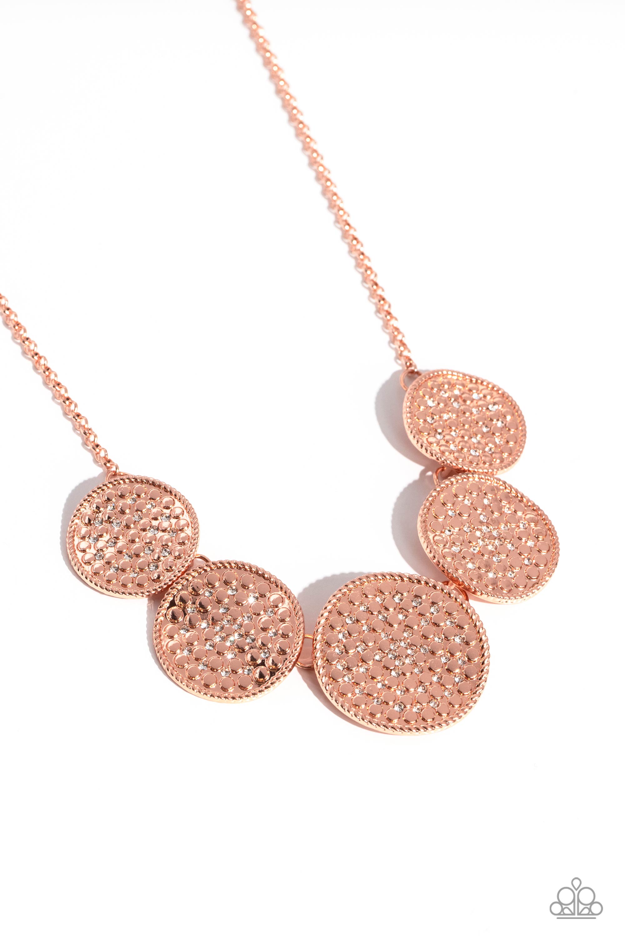 Paparazzi Accessories: Medaled Mosaic - Copper | Paparazzi Accessories