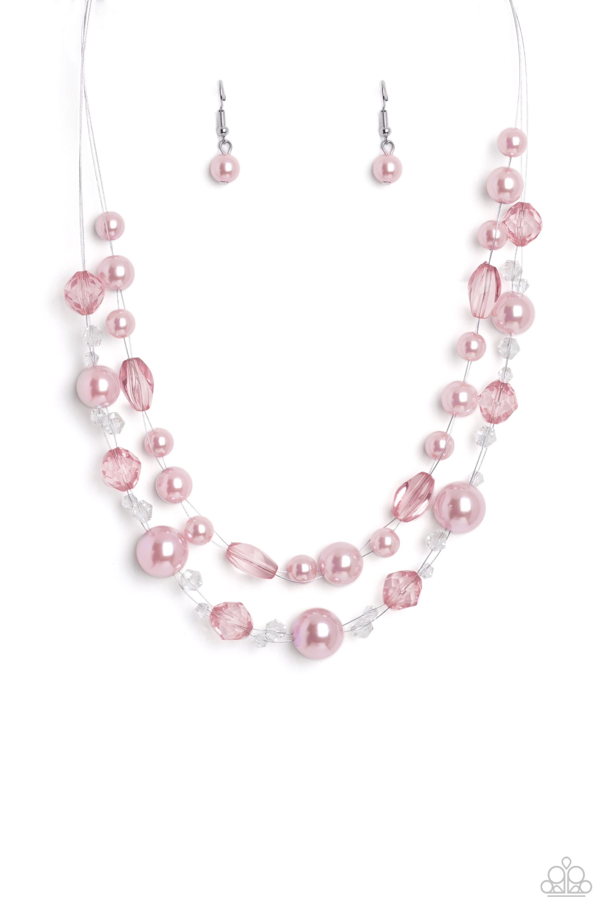 Paparazzi Accessories Parisian Pearls Pink Paparazzi Accessories