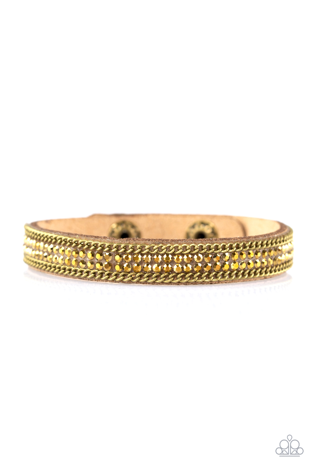 paparazzi brass bracelet