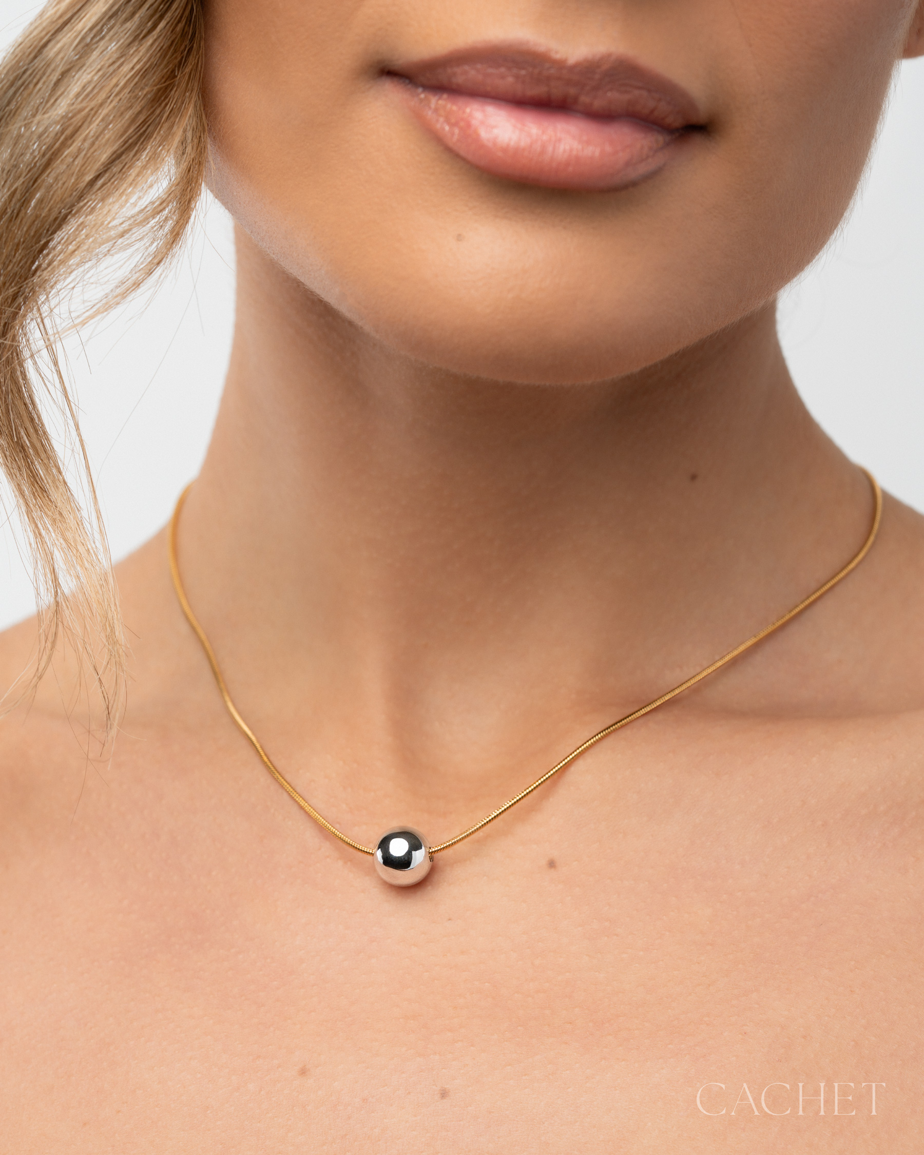 Robuste Mixed Metal Necklace