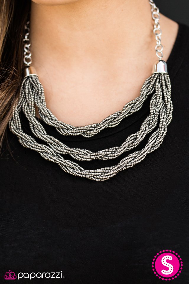 Paparazzi Accessories What A Bead Iful World Silver