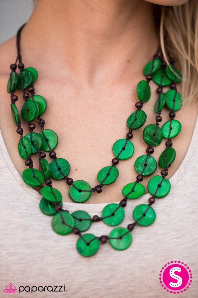 paparazzi wooden necklace