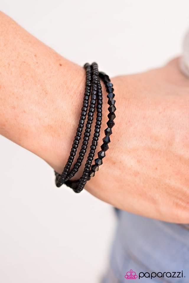 Paparazzi Accessories Seeing Is Bead Lieving Black