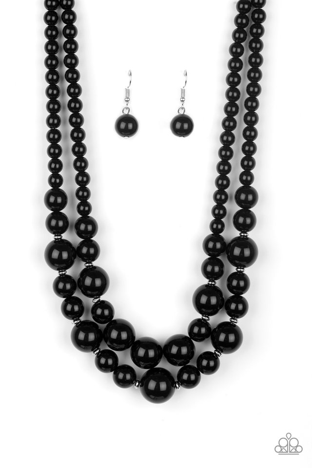 The More The Modest - Black - Paparazzi Necklace Image