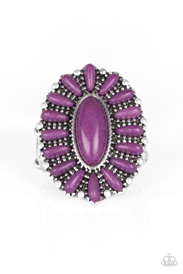 Cactus Cabana - Purple - Paparazzi Ring Image