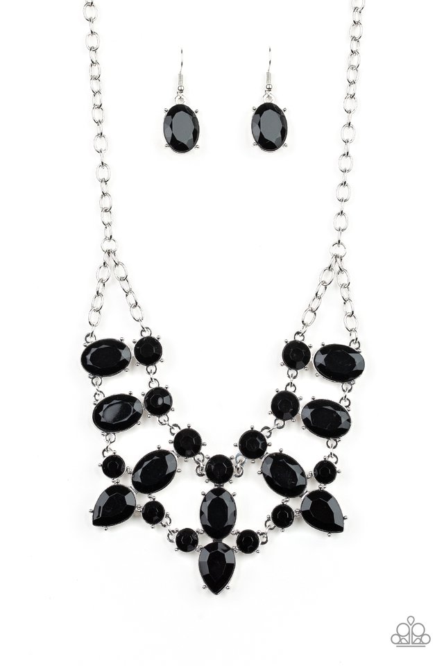 Goddess Glow - Black - Paparazzi Necklace Image