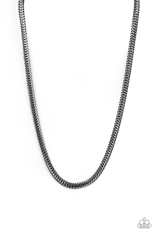 Knockout King - Black - Paparazzi Necklace Image