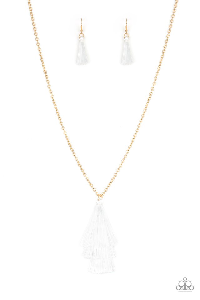 tassel necklace paparazzi