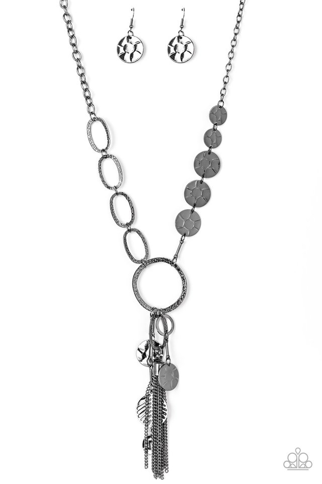 Trinket Trend - Black - Paparazzi Necklace Image