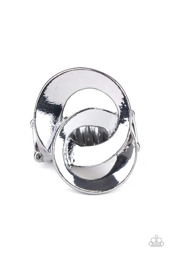 Pro Top Spin - Black - Paparazzi Ring Image