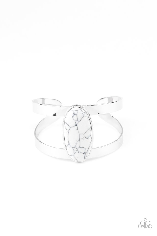 Quarry Queen - White - Paparazzi Bracelet Image