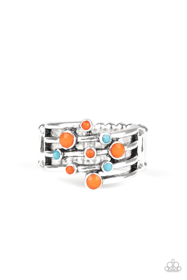 Saguaro Skies - Orange - Paparazzi Ring Image