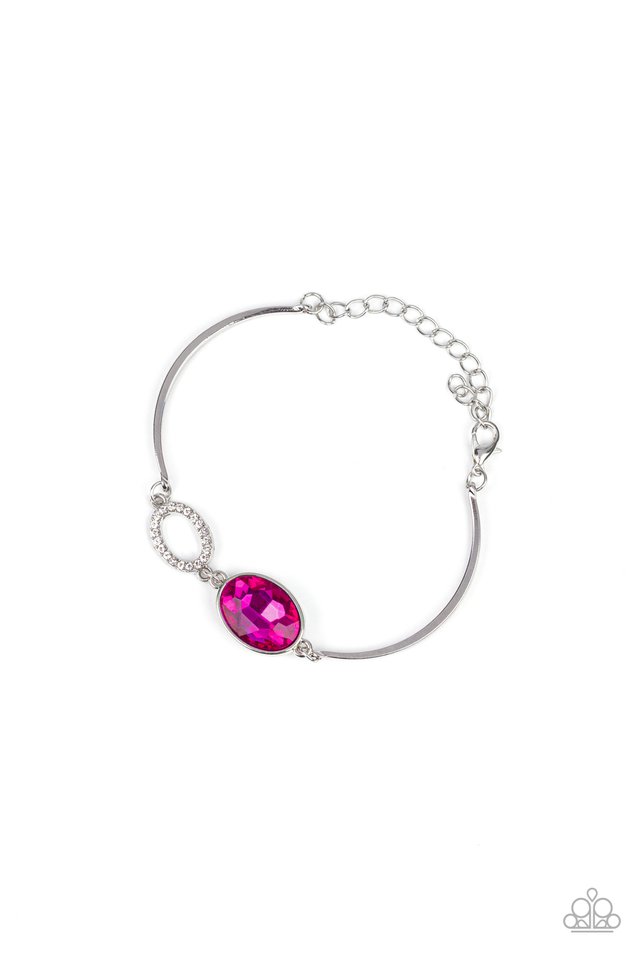 Glamorous Glow - Pink - Paparazzi Bracelet Image