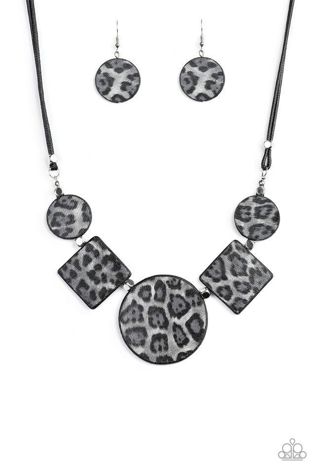 Here Kitty Kitty - Silver - Paparazzi Necklace Image