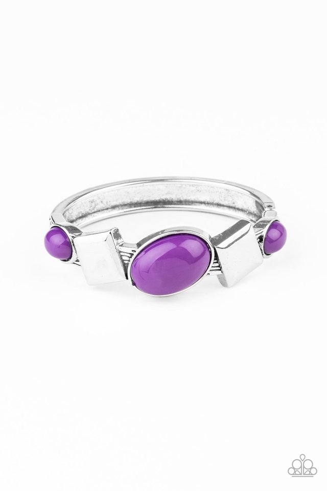 Abstract Appeal - Purple - Paparazzi Bracelet Image