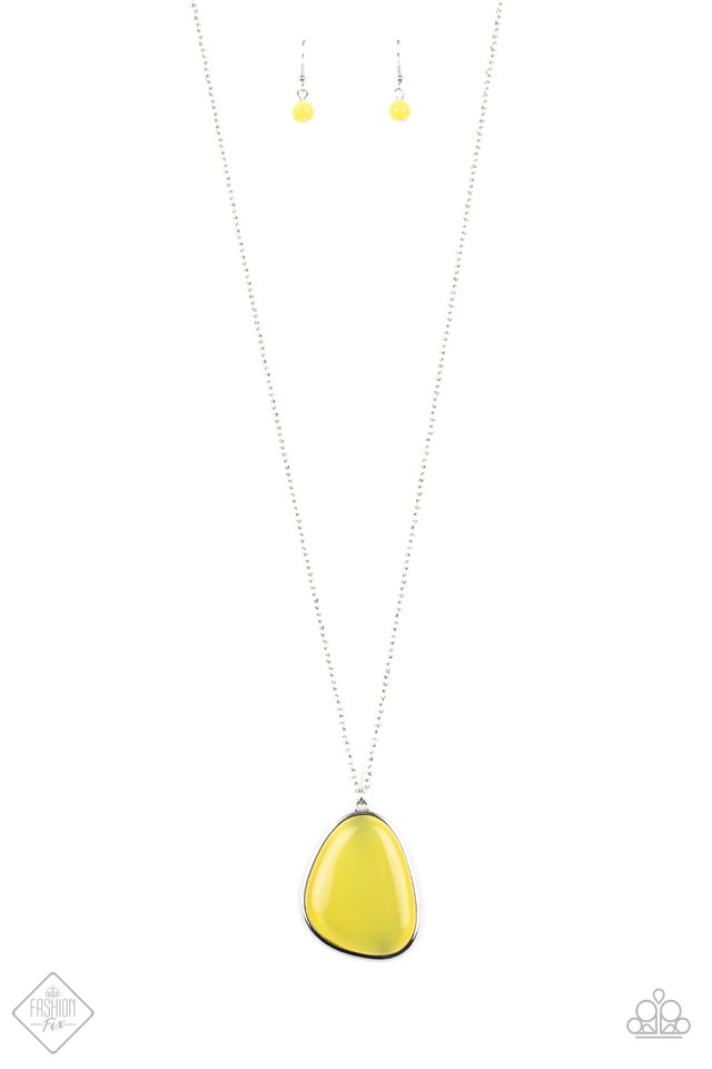 Ethereal Experience - Yellow - Paparazzi Necklace Image