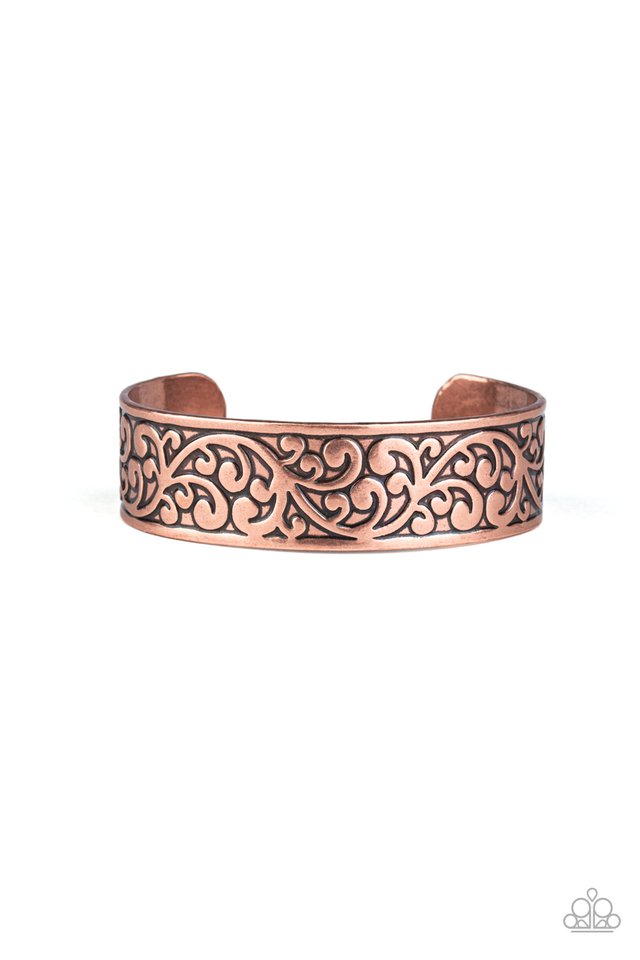 Read The VINE Print - Copper - Paparazzi Bracelet Image