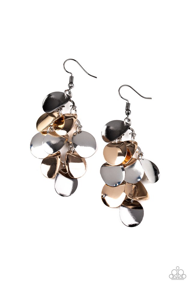 Resplendent Reflection - Multi - Paparazzi Earring Image