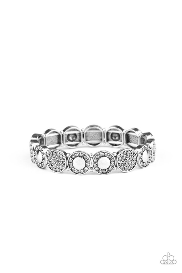 Glamour Garden - Silver - Paparazzi Bracelet Image