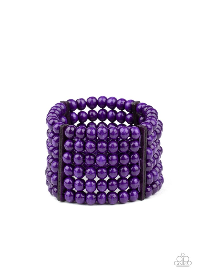 Diving in Maldives - Purple - Paparazzi Bracelet Image