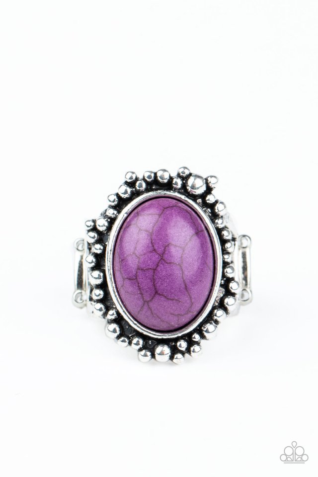 Desert Mine - Purple - Paparazzi Ring Image