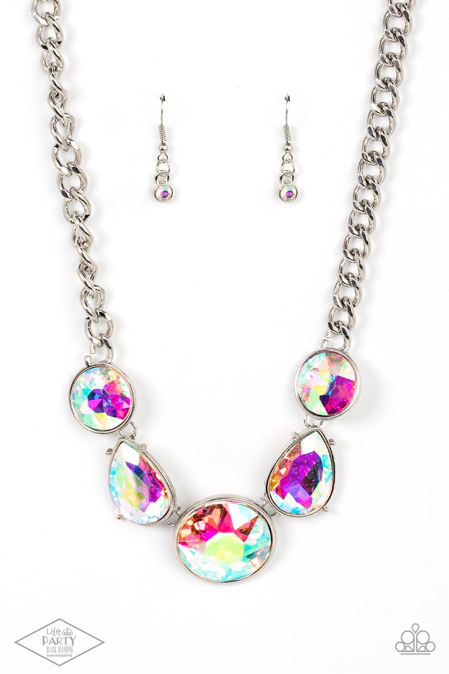 All The Worlds My Stage - Multi - Paparazzi Necklace Image