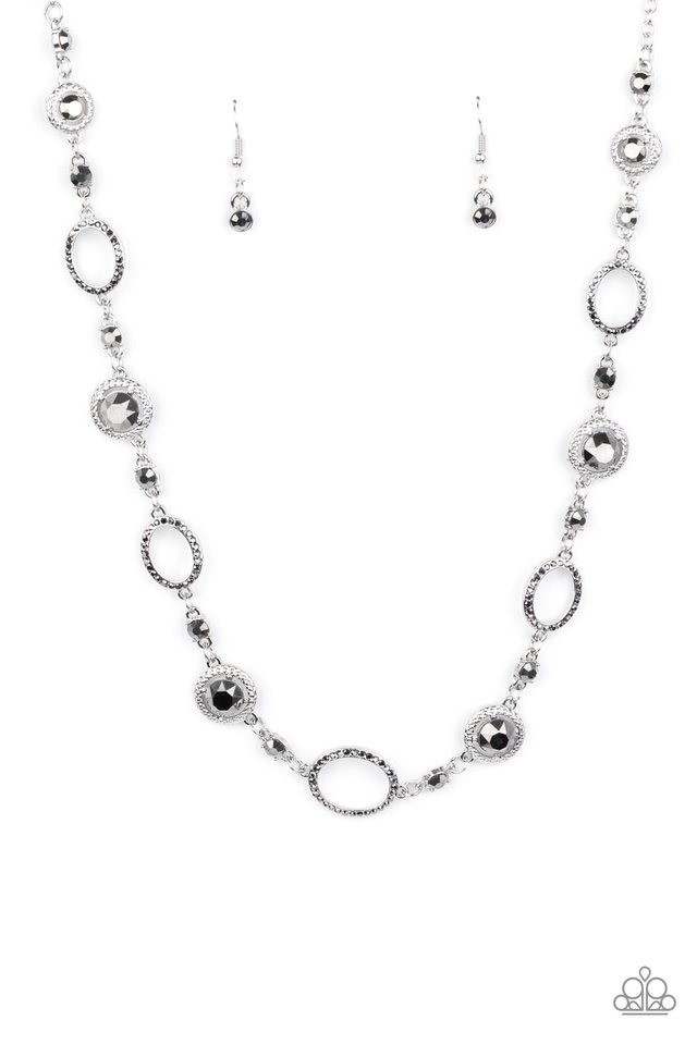 Pushing Your LUXE - Silver - Paparazzi Necklace Image