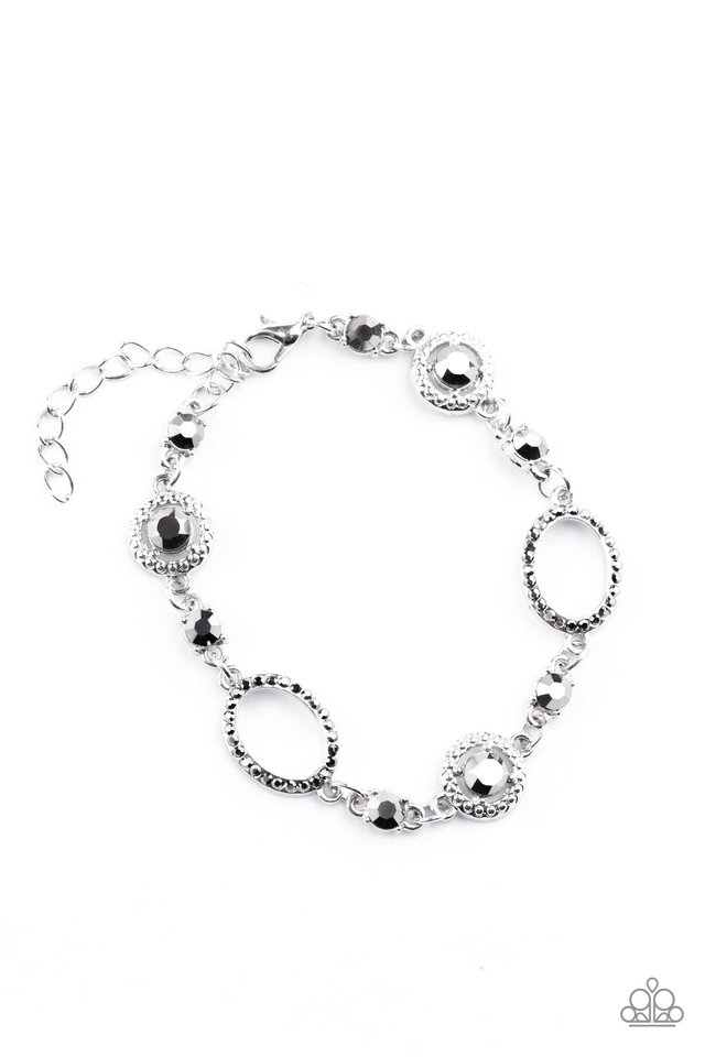 Wedding Day Demure - Silver - Paparazzi Bracelet Image