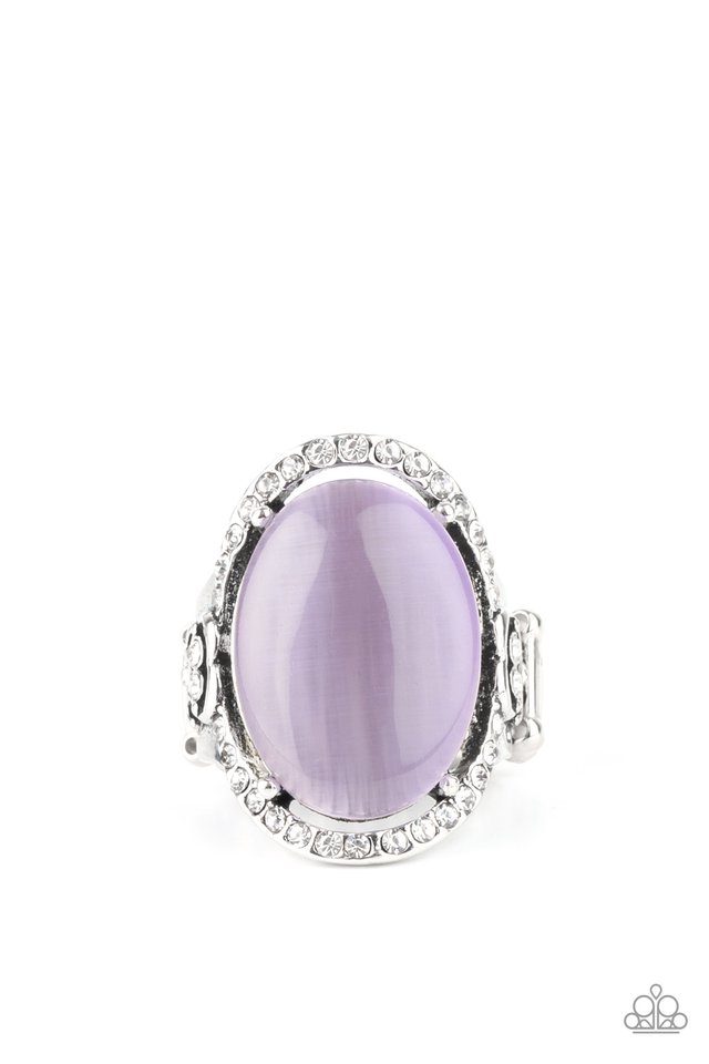 Happily Ever Enchanted - Purple - Paparazzi Ring Image