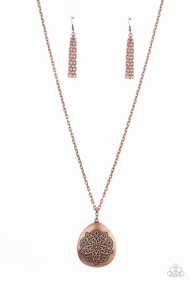 Rustic Renaissance - Copper - Paparazzi Necklace Image