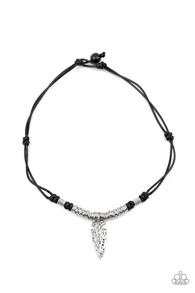 Rush In ARROWHEAD-First - Black - Paparazzi Necklace Image