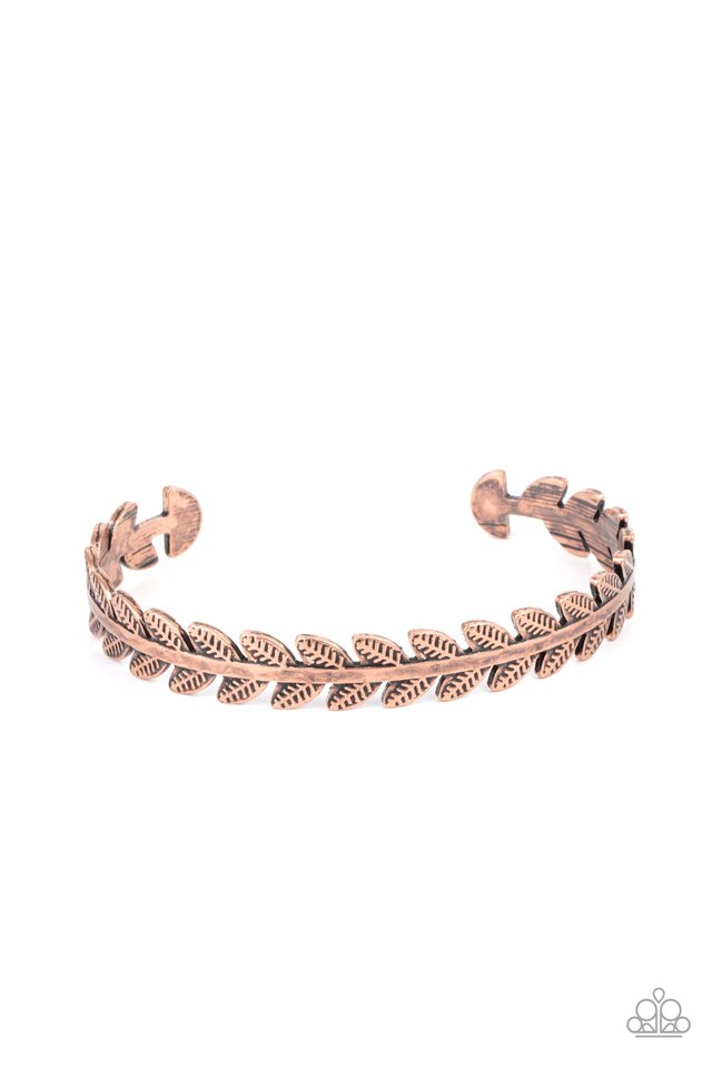 Laurel Groves - Copper - Paparazzi Bracelet Image