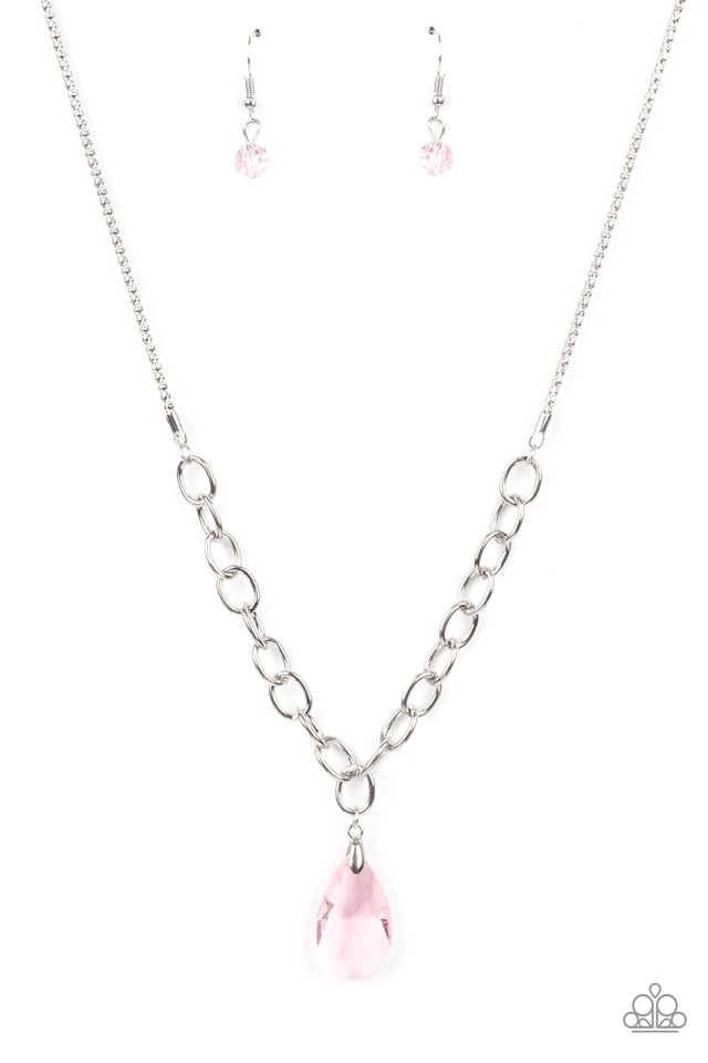 Mega Modern - Pink - Paparazzi Necklace Image