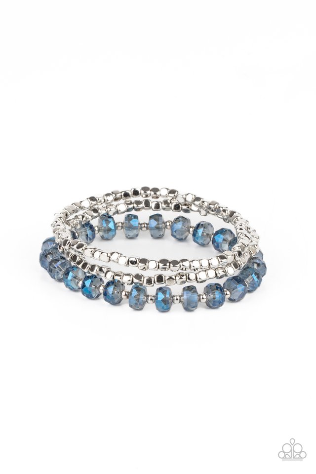 Celestial Circus - Blue - Paparazzi Bracelet Image