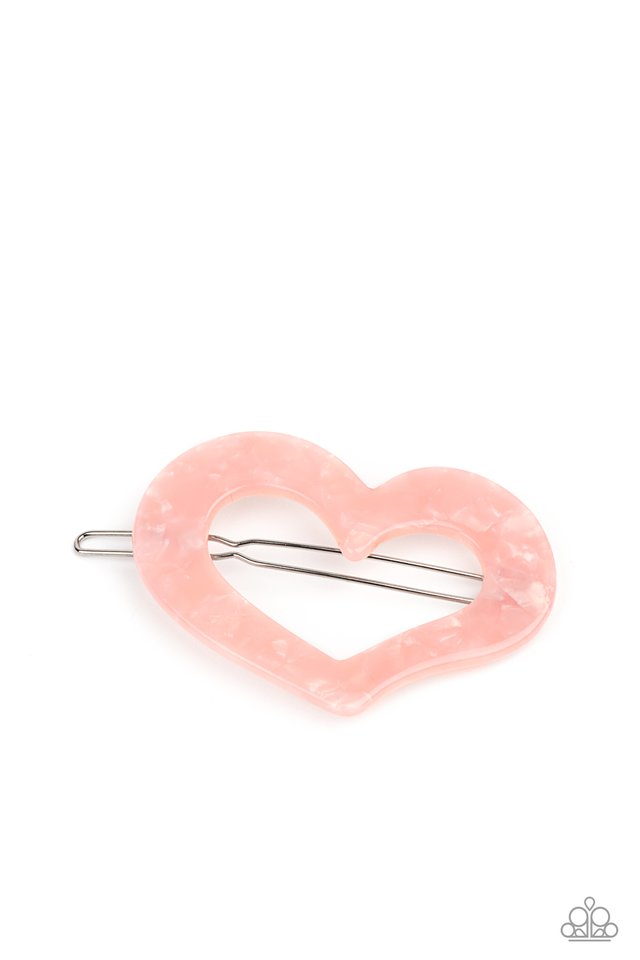HEART Not to Love - Pink - Paparazzi Hair Accessories Image